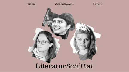 Es sind die 2 Autorinnen und eine Pianistin zu sehen