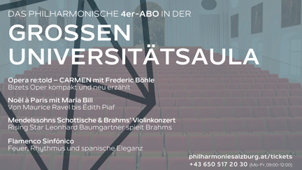 Opera re:told – „CARMEN“ mit Frederic Böhle